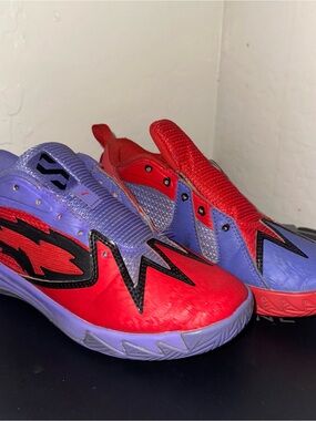 Puma Kids Sneakers - Red & Purple size 1.5c